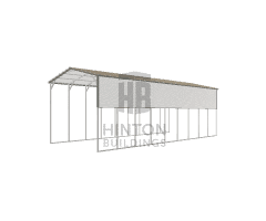 richardrichard from fayetteville, NC designed this 18x45x14 building with our 3D Building Designer.