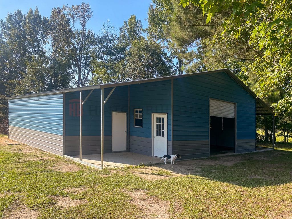 Steel storage buildings