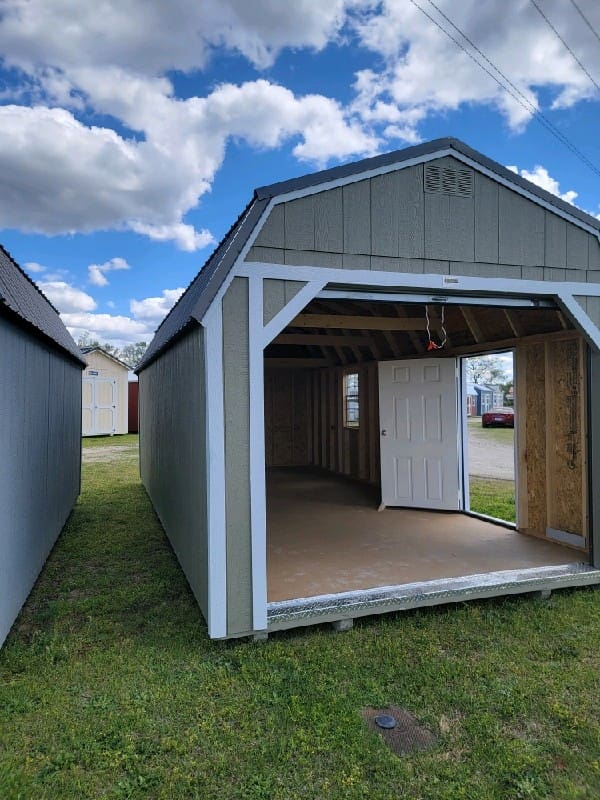 La Grange #47: 12 X 24 Lofted Barn Garage Front Image