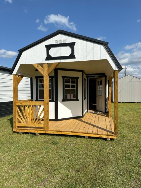 Princeton #1: 12 X 36 Deluxe Playhouse Lofted Barn Front Image