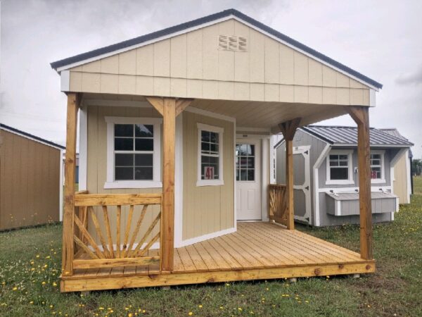 Dunn #41: 14 X 32 Deluxe Playhouse Utility Front Image
