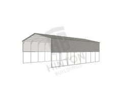 LEELEE from Goldsboro, NC designed this 24x40x12 building with our 3D Building Designer.