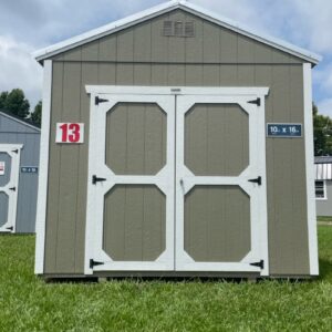 Princeton #13: 10 X 16 Utility with Extra Height Front Image
