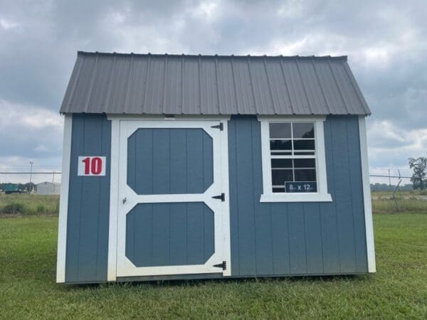 Princeton #10: 8 X 12 Side Lofted Barn Front Image