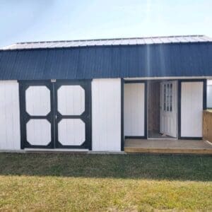 Dunn #35: 10 X 20 Side Porch Lofted Barn Front Image