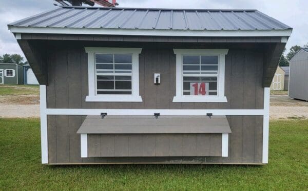 La Grange #14: 8 X 12 Chicken Coop Front Image