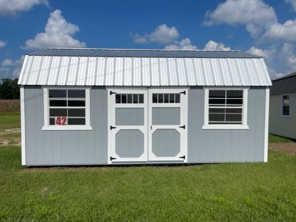 La Grange #42: 12 X 20 Side Lofted Barn Front Image