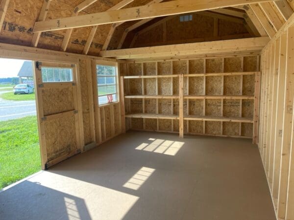 La Grange #42: 12 X 20 Side Lofted Barn Building Image