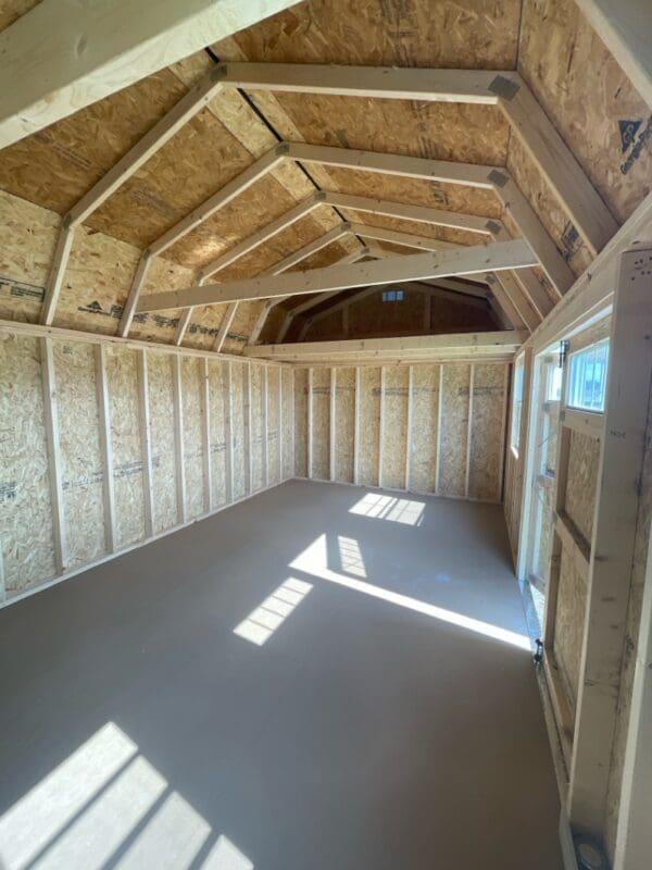 La Grange #42: 12 X 20 Side Lofted Barn Building Image