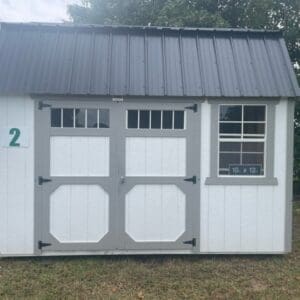 Princeton #REPO 2: 10 X 12 Side Lofted Barn Front Image