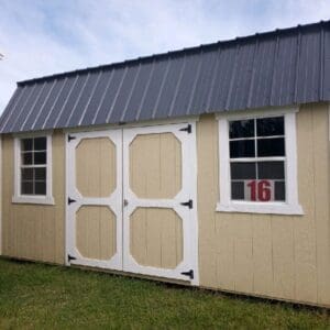 Dunn #16: 10 X 16 Side Lofted Barn Front Image