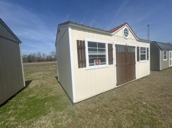 La Grange #13: 10 X 20 Utility Shed Gable Dormer Building Image