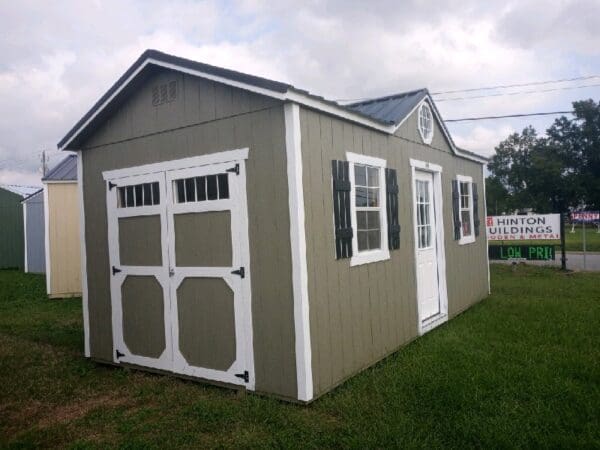 Dunn #34: 10 X 20 Utility Shed Gable Dormer Building Image