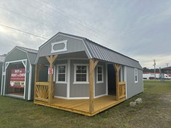 Princeton #16: 12 X 28 Deluxe Playhouse Lofted Barn Building Image