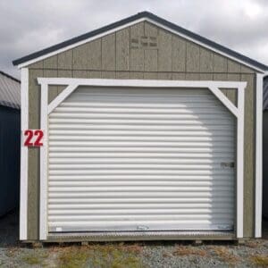 Dunn #22: 12 X 24 Utility Garage Front Image