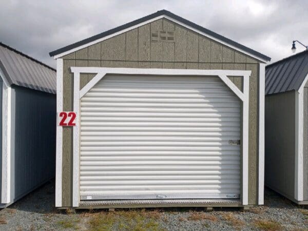 Dunn #22: 12 X 24 Utility Garage Front Image