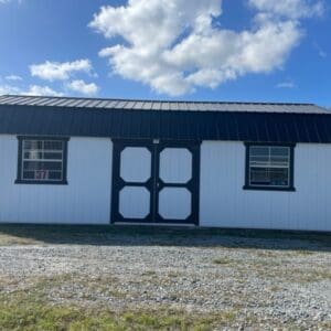 Princeton #37: 12 X 28 Side Lofted Barn Front Image