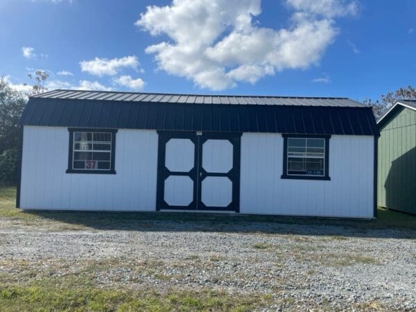 Princeton #37: 12 X 28 Side Lofted Barn Front Image