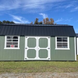 Princeton #41: 10 X 20 Side Lofted Barn Front Image