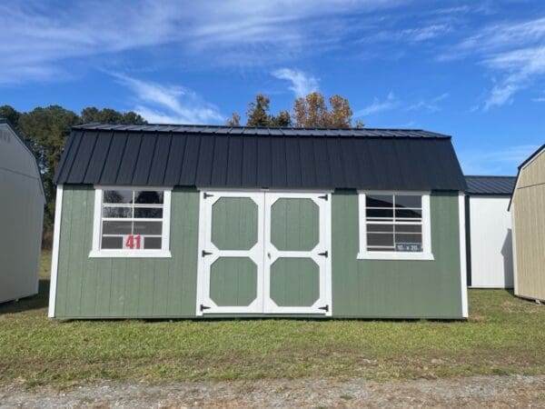 Princeton #41: 10 X 20 Side Lofted Barn Front Image