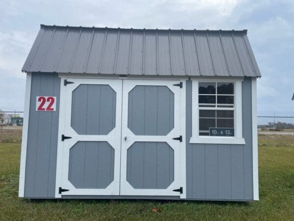 Princeton #22: 10 X 12 Side Lofted Barn Front Image