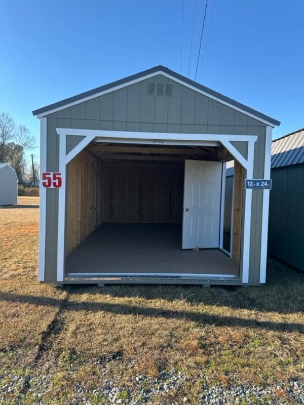 Princeton #55: 12 X 24 Utility Garage Front Image