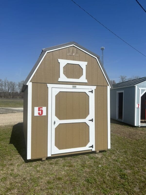 La Grange #5: 8 X 12 Lofted Barn Front Image