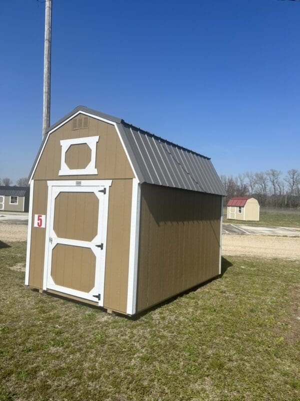 La Grange #5: 8 X 12 Lofted Barn Building Image