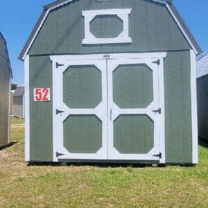 La Grange #52: 10 X 16 Lofted Barn Front Image