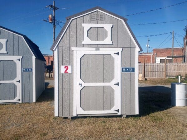 Dunn #2: 8 X 12 Lofted Barn Front Image