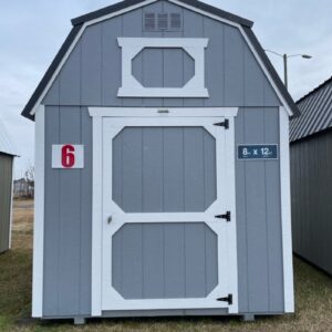 Princeton #6: 8 X 12 Lofted Barn Front Image