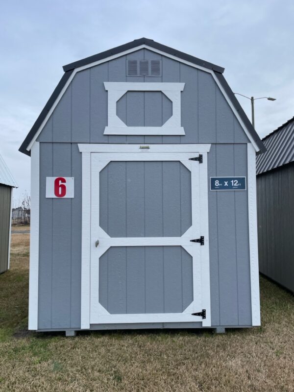 Princeton #6: 8 X 12 Lofted Barn Front Image