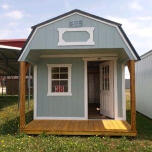 Dunn #36: 10 X 20 Playhouse Lofted Barn Front Image