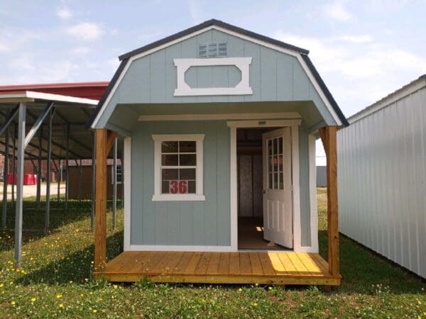 Dunn #36: 10 X 20 Playhouse Lofted Barn Front Image