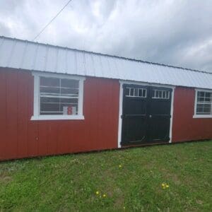 La Grange #8: 12 X 28 Side Lofted Barn Front Image