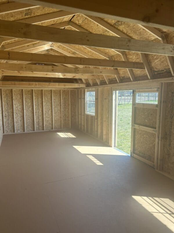 La Grange #8: 12 X 28 Side Lofted Barn Building Image