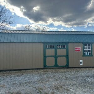 Princeton #REPO 3: 12 X 28 Side Lofted Barn Front Image