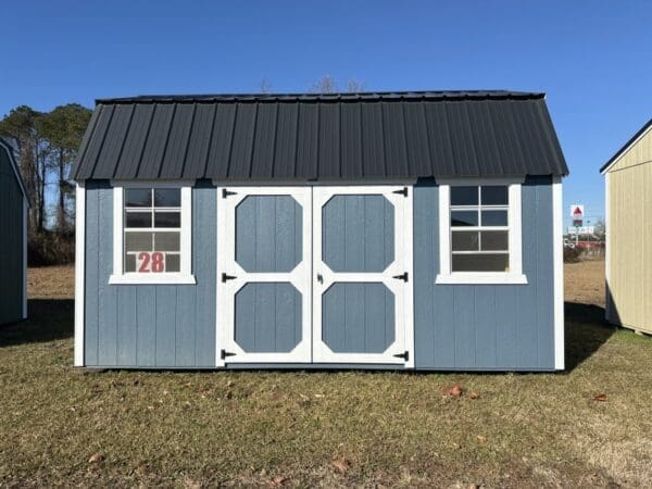 Princeton #28: 10 X 16 Side Lofted Barn Front Image