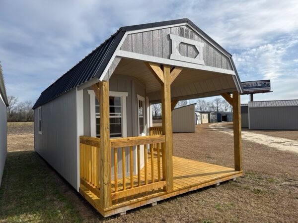 La Grange #18: 12 X 28 Deluxe Playhouse Lofted Barn Building Image