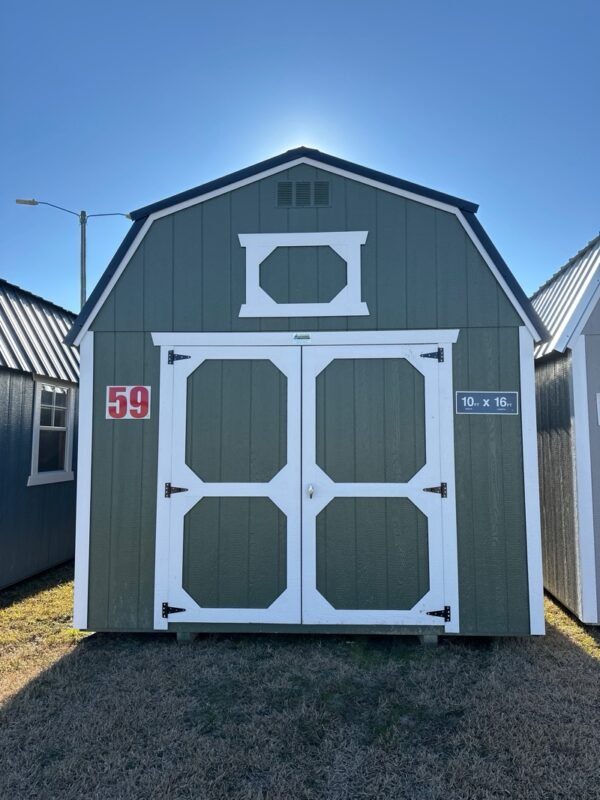 Princeton #59: 10 X 16 Lofted Barn Front Image