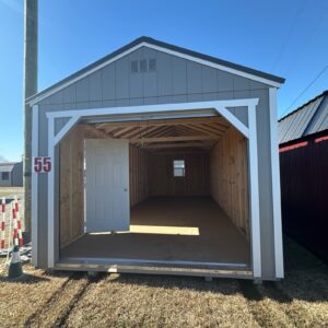 Princeton #55: 12 X 28 Utility Garage Front Image