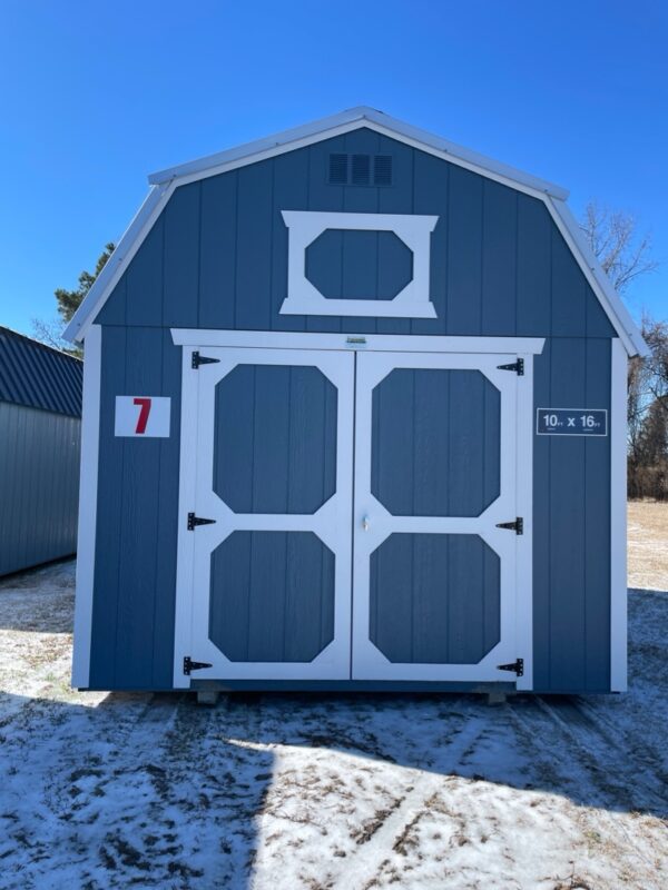 Princeton #7: 10 X 16 Lofted Barn Front Image