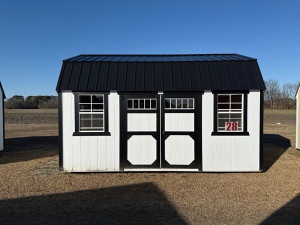 La Grange #28: 12 X 16 Side Lofted Barn Front Image