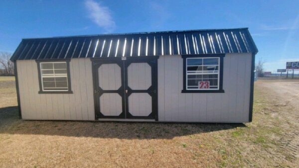 La Grange #23: 12 X 24 Side Lofted Barn Front Image