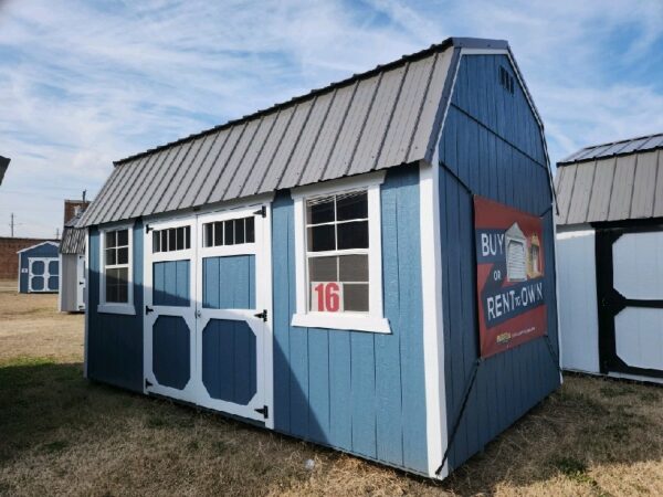 Dunn #16: 10 X 16 Side Lofted Barn Building Image