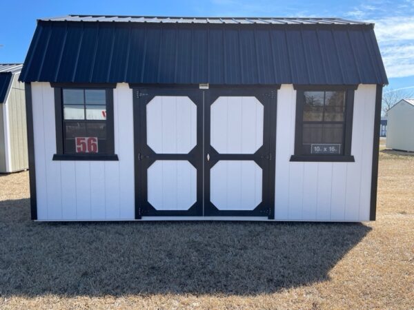 Princeton #56: 10 X 16 Side Lofted Barn Front Image