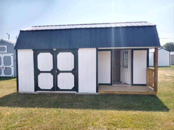 Dunn #35: 10 X 20 Side Porch Lofted Barn Front Image