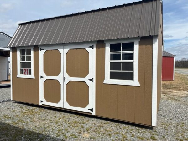 Princeton #21: 10 X 16 Side Lofted Barn Front Image