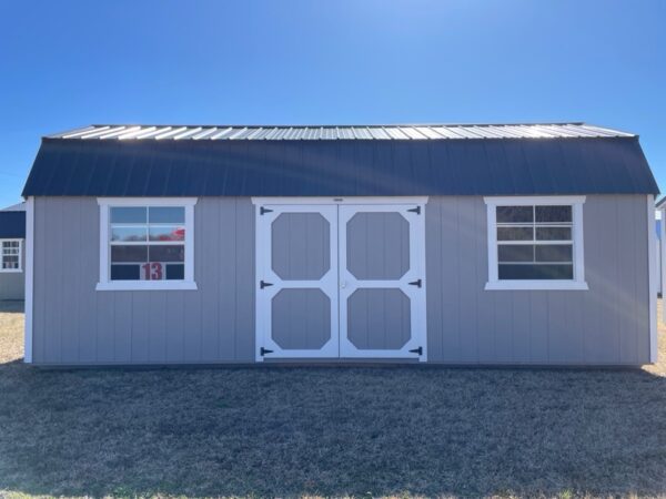 Princeton #13: 12 X 24 Side Lofted Barn Front Image