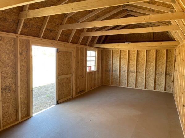 Princeton #13: 12 X 24 Side Lofted Barn Building Image